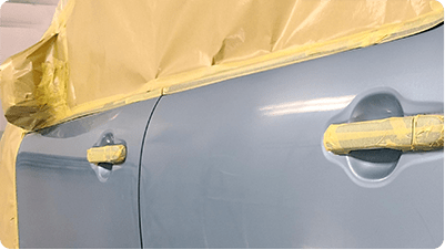 お車のお預かり・施工開始